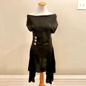 Papillon Tissue Knit Handkerchief Hem Dress | Sz 6